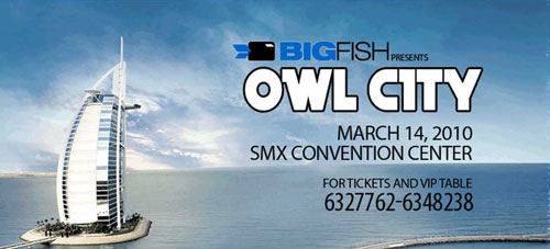 Owl City Concert Live in Manila